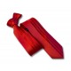 Cravate Slim Rayures Verticale Rouges Ton sur Ton 100% Microfibre