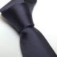 Cravate Unie Homme Slim Noir - Grise - Verte - Rose - Violet 100% Microfibre