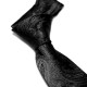 Cravate Slim Motifs Tissés Style Cachemire  – Aspect Satiné – Longueur 145 cm Largeur grand pan 6 cm – 100% Microfibre